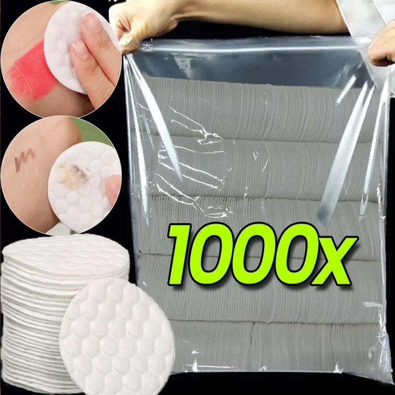 Soft Circular Makeup Remover Pads