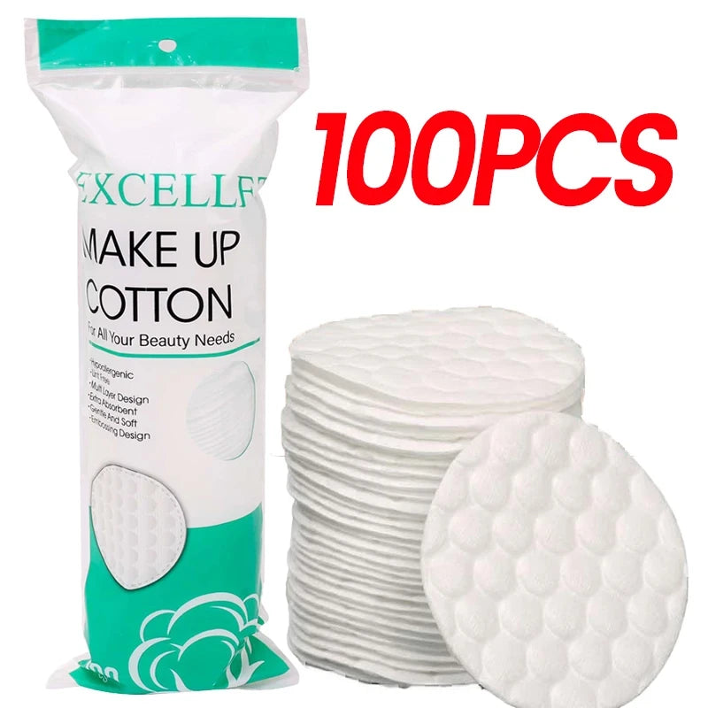 Soft Circular Makeup Remover Pads