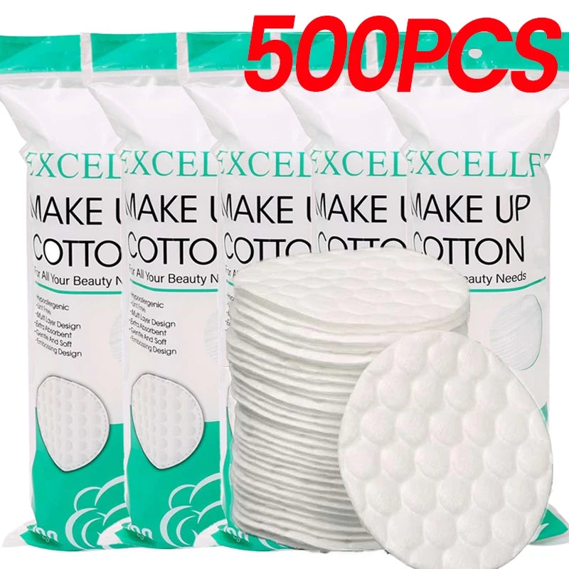 Soft Circular Makeup Remover Pads