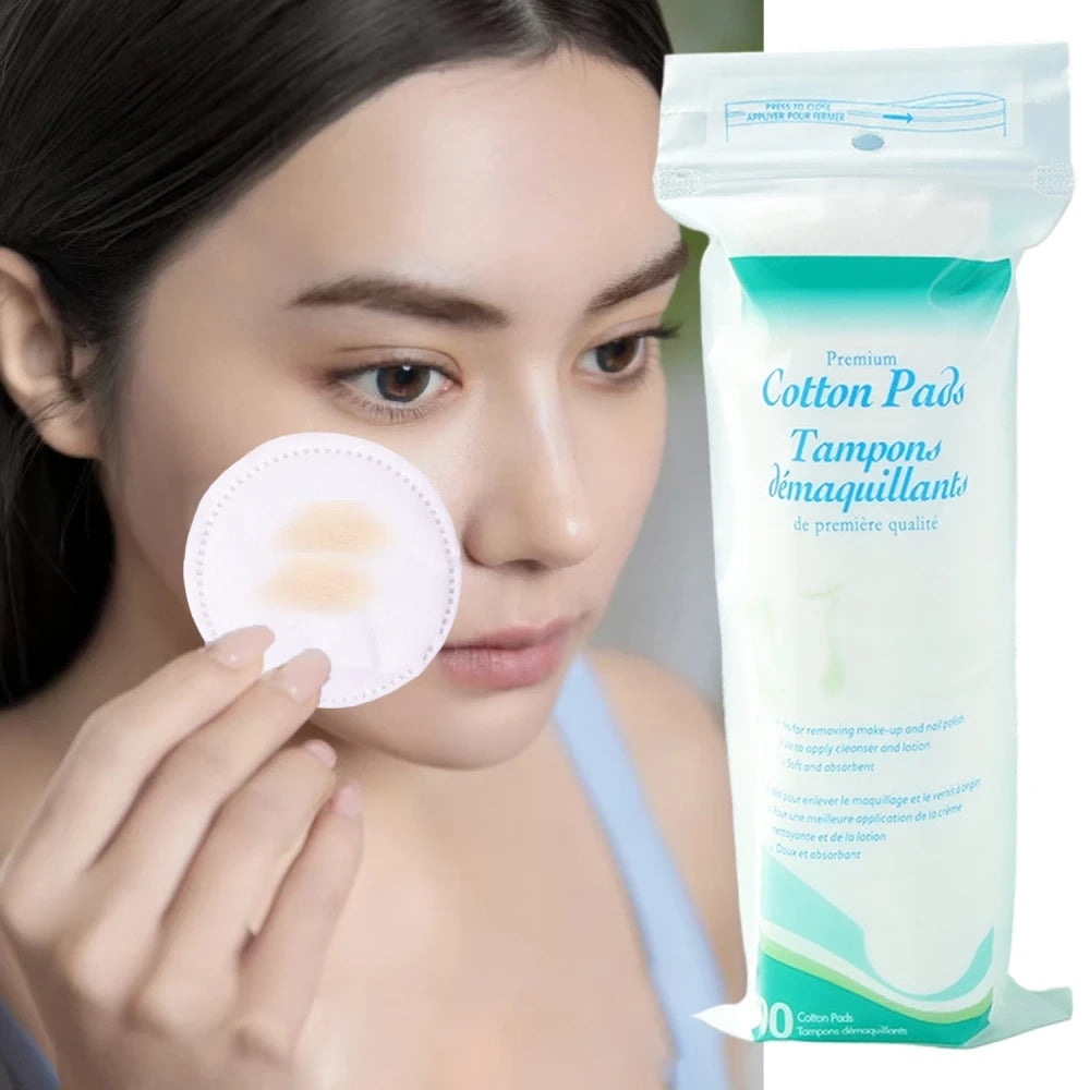 Soft Circular Makeup Remover Pads