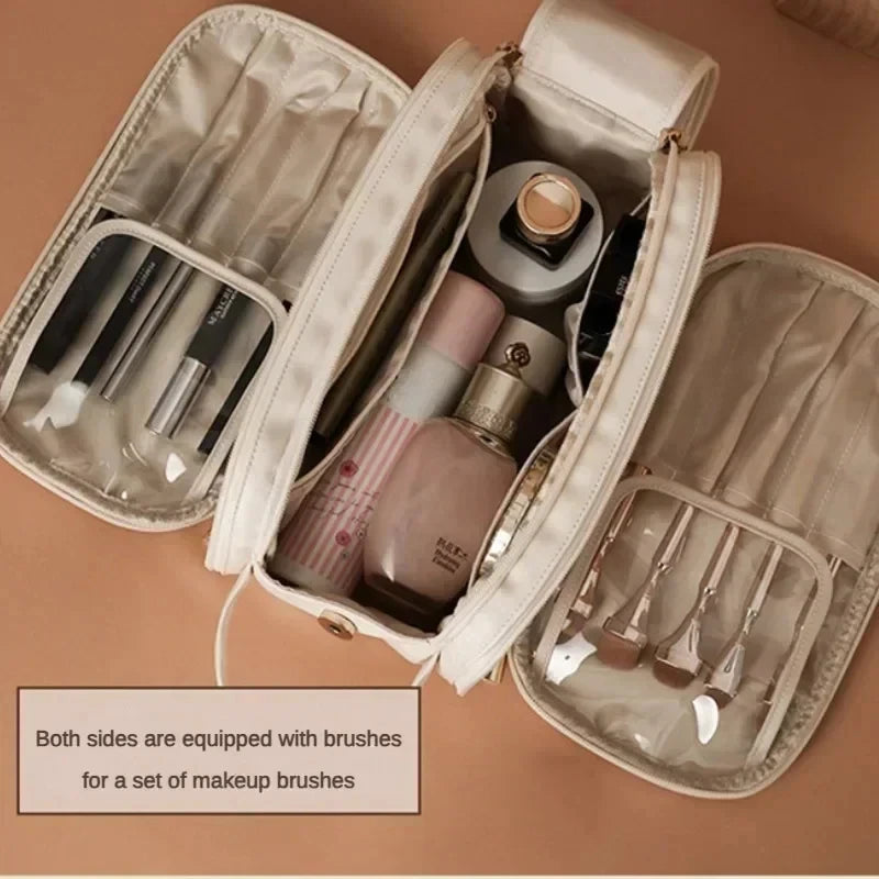 Waterproof PU Leather Cosmetic Bag