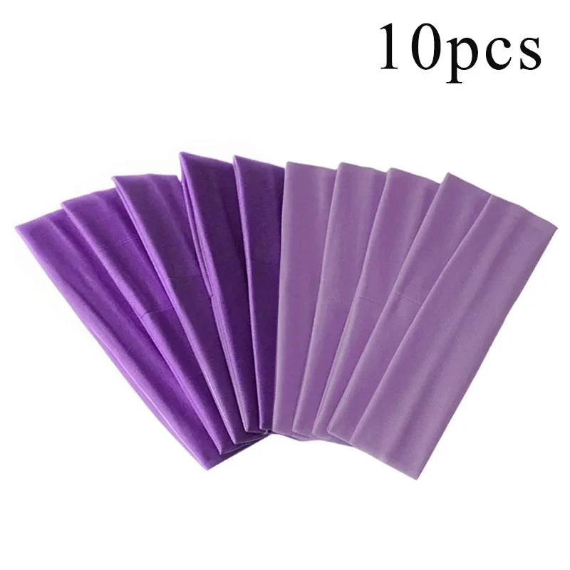 Solid Color Elastic Sports Headband