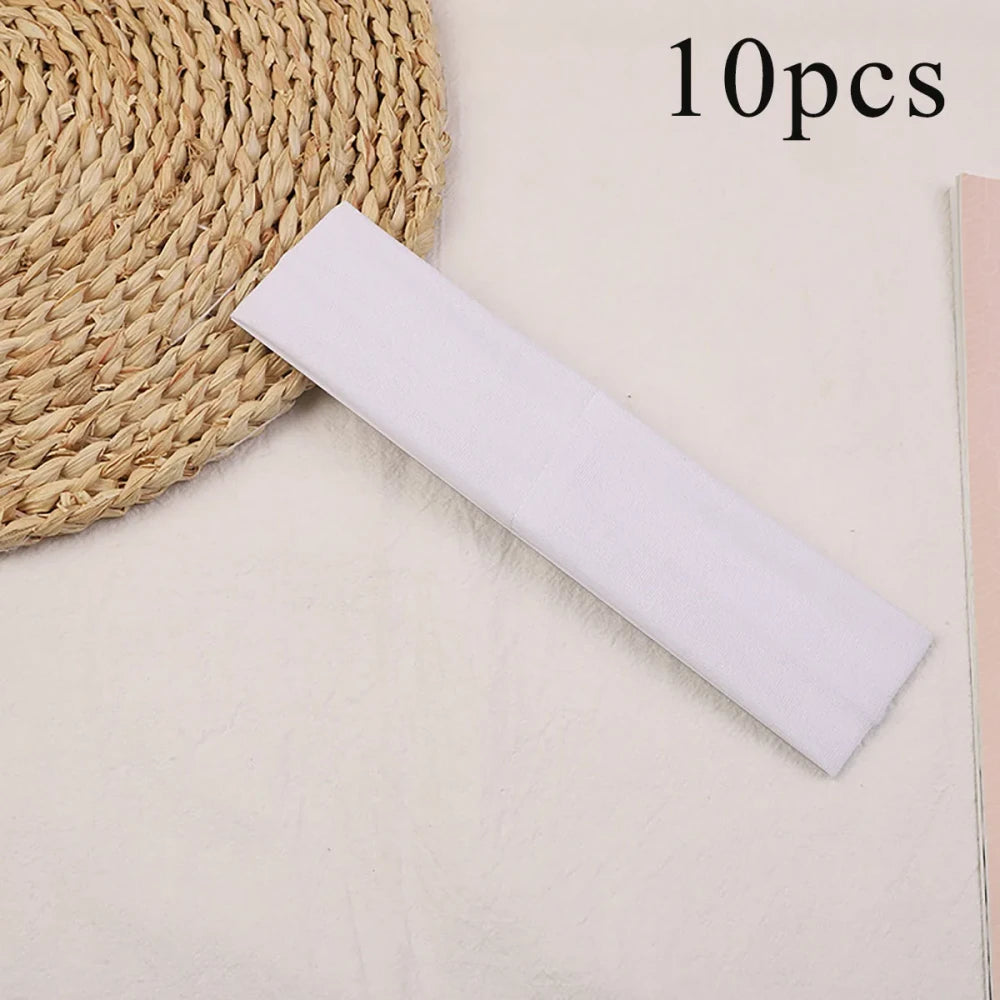 Solid Color Elastic Sports Headband
