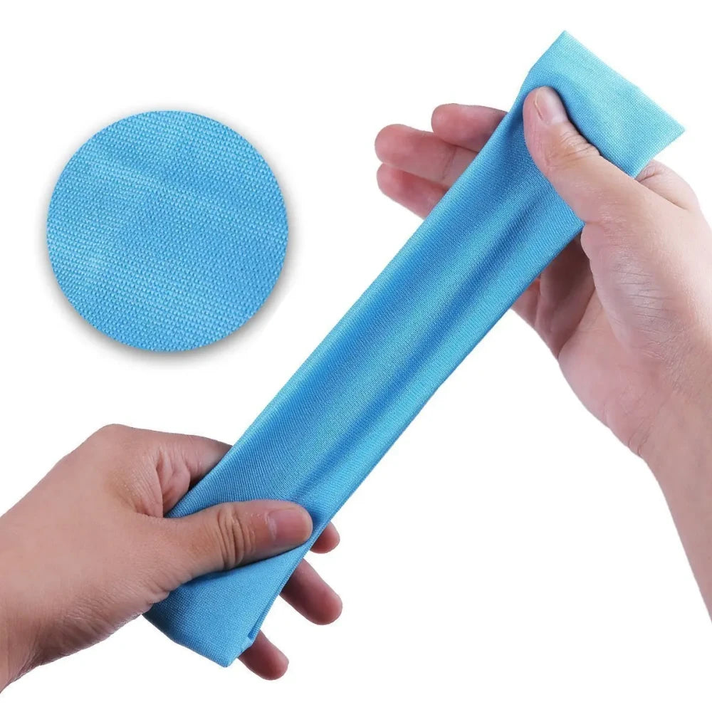Solid Color Elastic Sports Headband