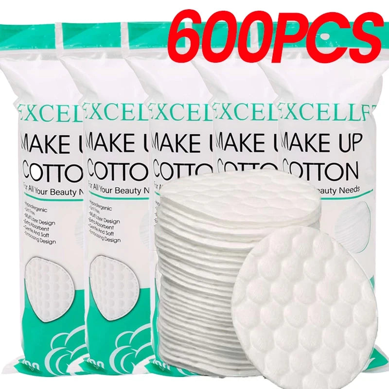 Soft Circular Makeup Remover Pads
