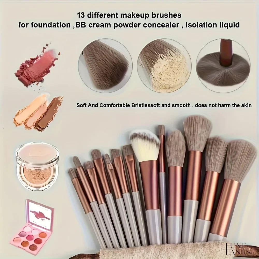 Soft Makeup Brush Set