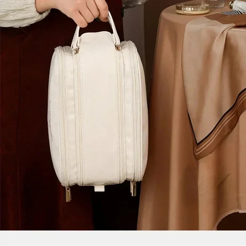 Waterproof PU Leather Cosmetic Bag