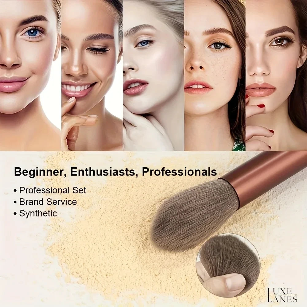 Soft Makeup Brush Set