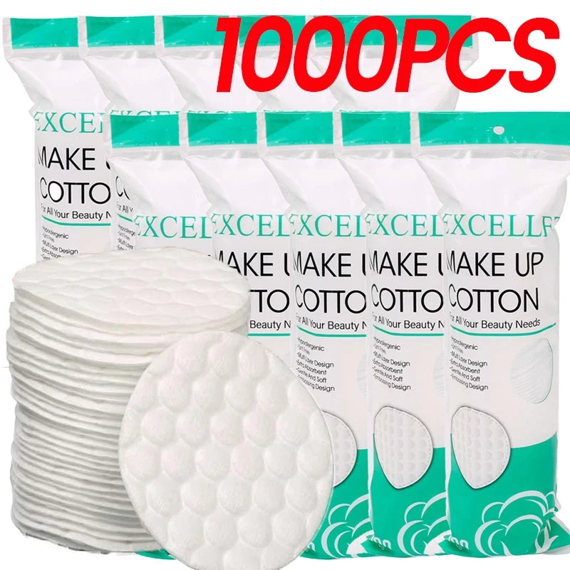 Soft Circular Makeup Remover Pads