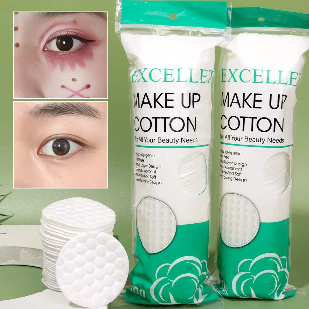 Soft Circular Makeup Remover Pads